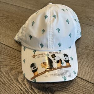 Vimhue Hat Cap Cactus Print Womens Ponytail UPF Golf Pickleball Outdoors